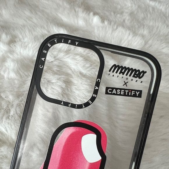 Casetify Capri Impact Case Iphone 13Pro Max Clear/Glossy Black - Picture 3 of 7